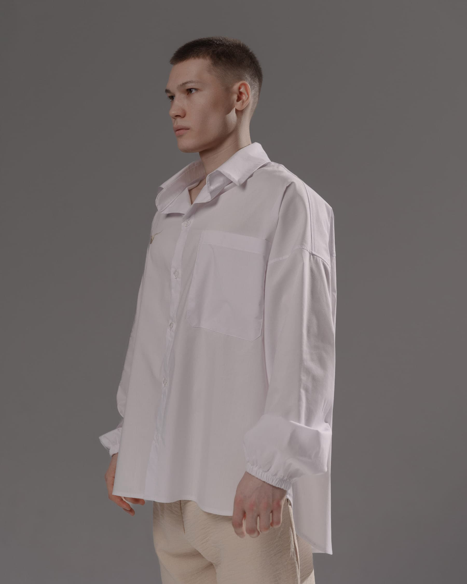 Рубашка Classic, цвет White — кадр 5