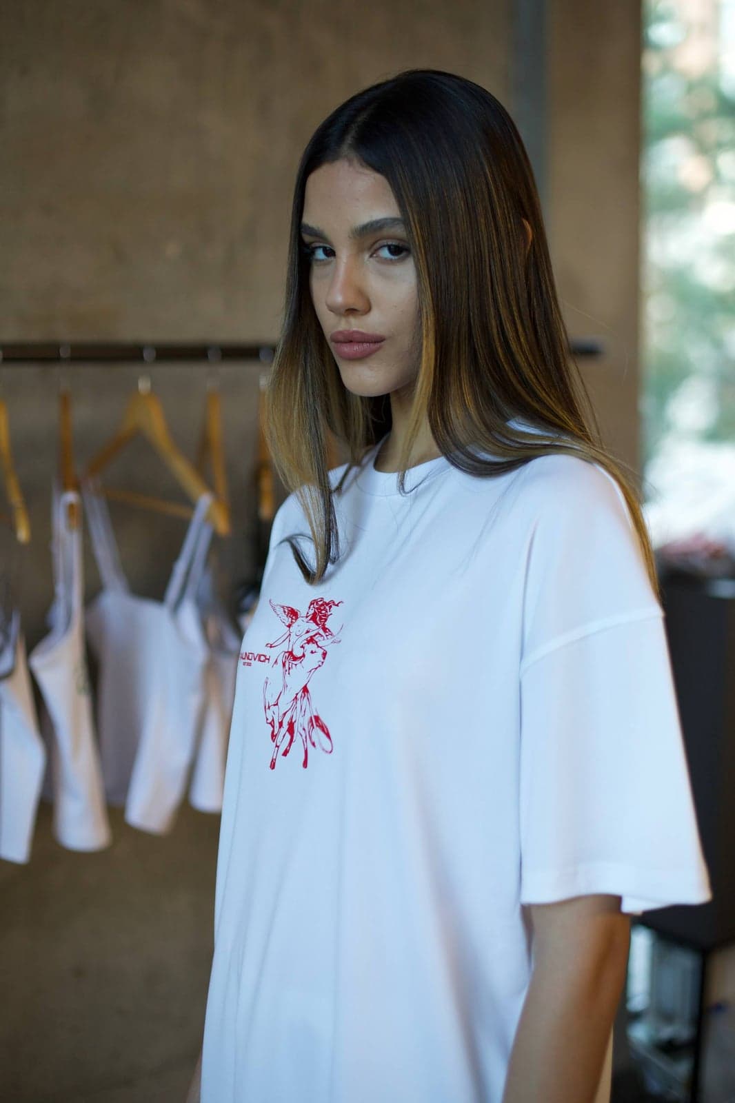 T-shirt Ease, цвет Airy White — кадр 3